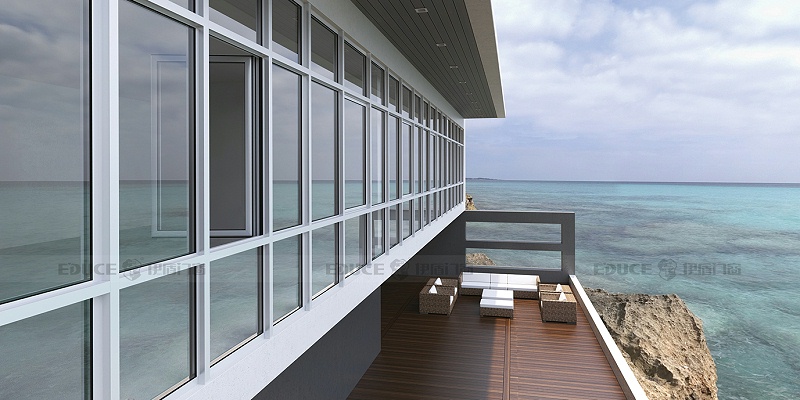 伊盾高效隔音門窗，讓你實現(xiàn)每天過上靜謐生活的居家夢想！柏林時光平開窗-110mm 效果圖